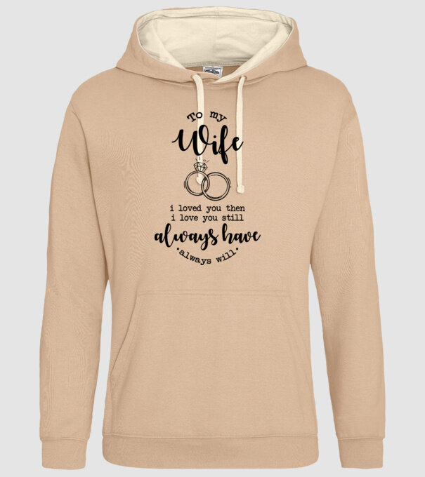 I loved you then i love you still wife model nisipiu pe tricou