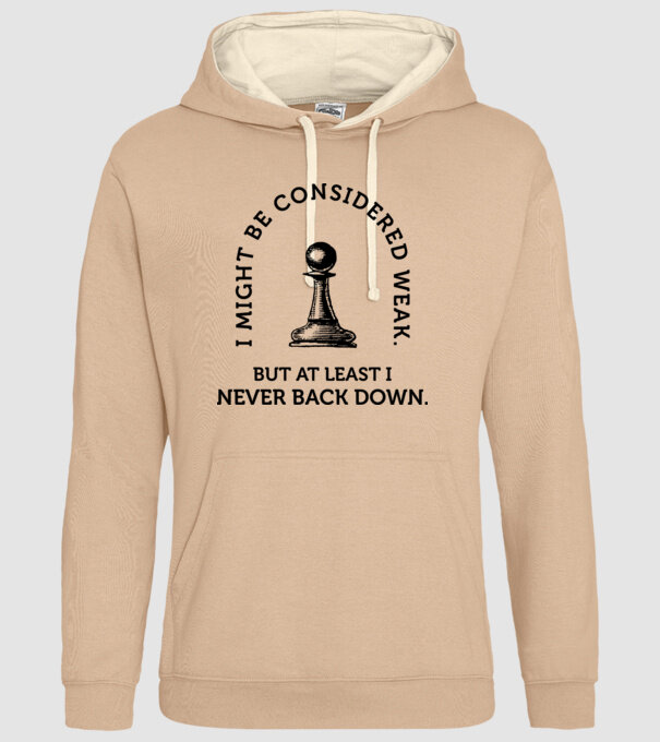 I might be considered weak lght model nisipiu pe tricou