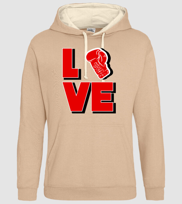 LOVE BOX model nisipiu pe tricou
