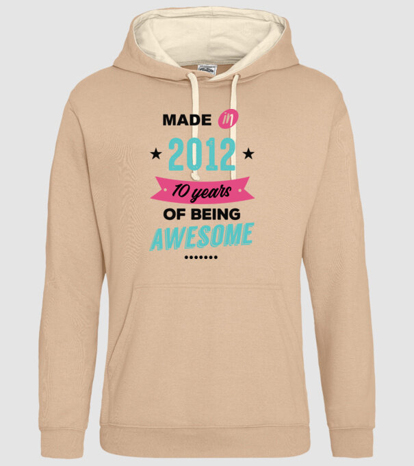 MADE in 2012 model nisipiu pe tricou