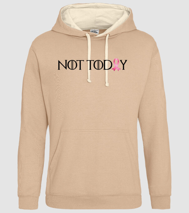Not today model nisipiu pe tricou