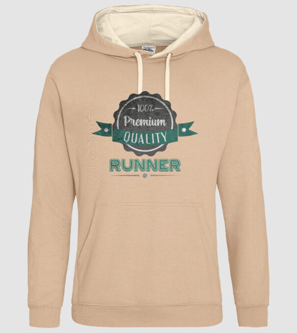 Calitate premium Alergător model nisipiu pe tricou