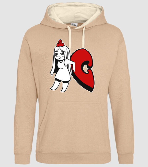 Pereche Puzzle fetiță model nisipiu pe tricou