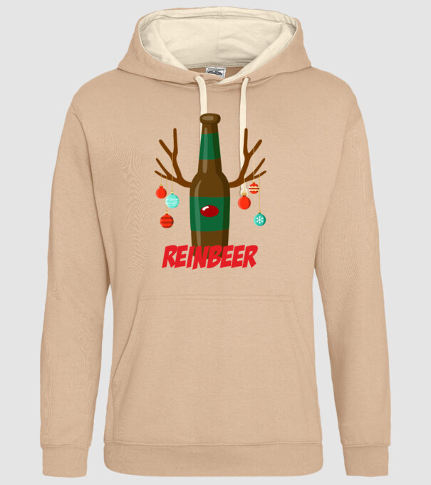 Bere REINBEER model nisipiu pe tricou