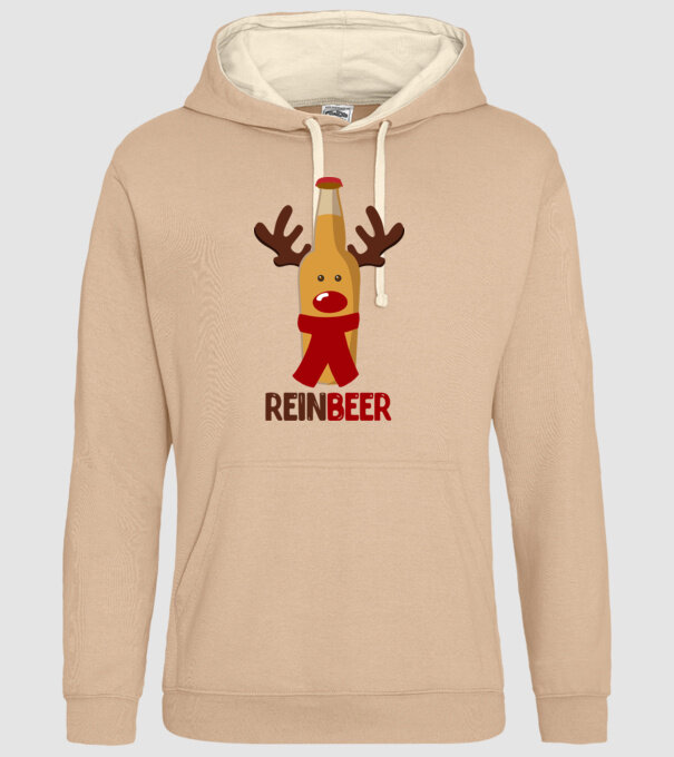 Bere REINBEER model nisipiu pe tricou