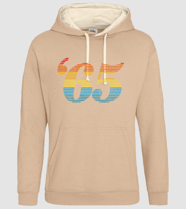 Retro Birthday 1965 model nisipiu pe tricou