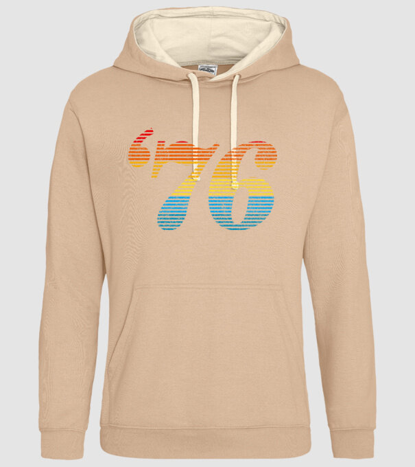 Retro Birthday 1976 model nisipiu pe tricou