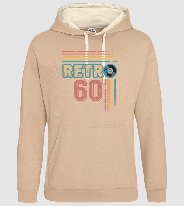 Retro 60 Birthday model nisipiu pe tricou