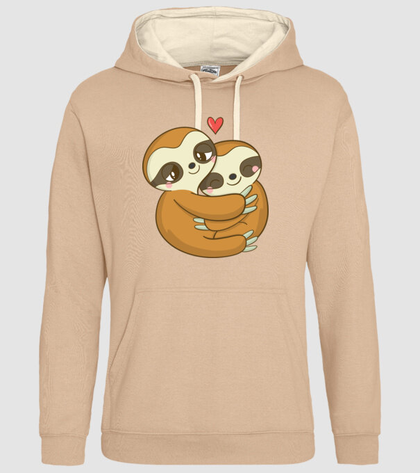 LENEȘI ÎNDRĂGOSTIȚI model nisipiu pe tricou