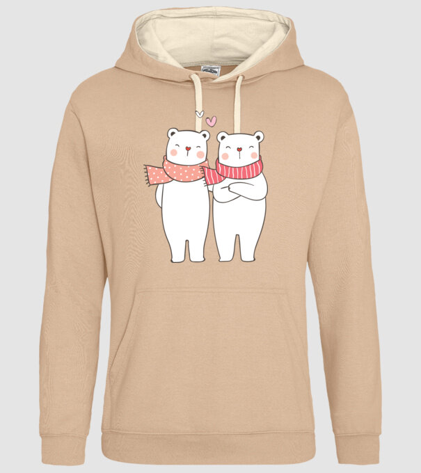 URȘI ÎNDRĂGOSTIȚI 4 model nisipiu pe tricou