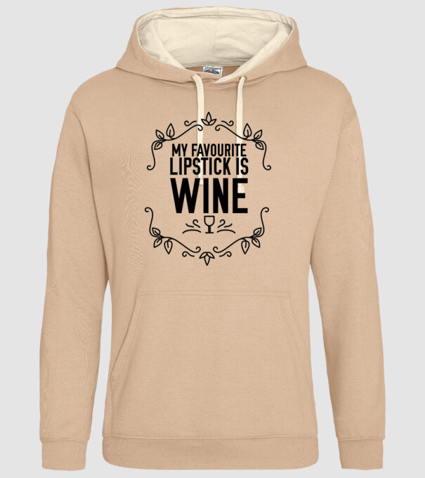Wine tasting team Favourite lipsitck is wine model nisipiu pe tricou