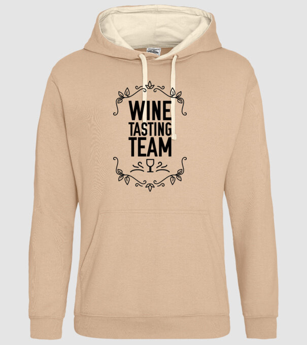 Wine tasting team Wine Tasting Team model nisipiu pe tricou