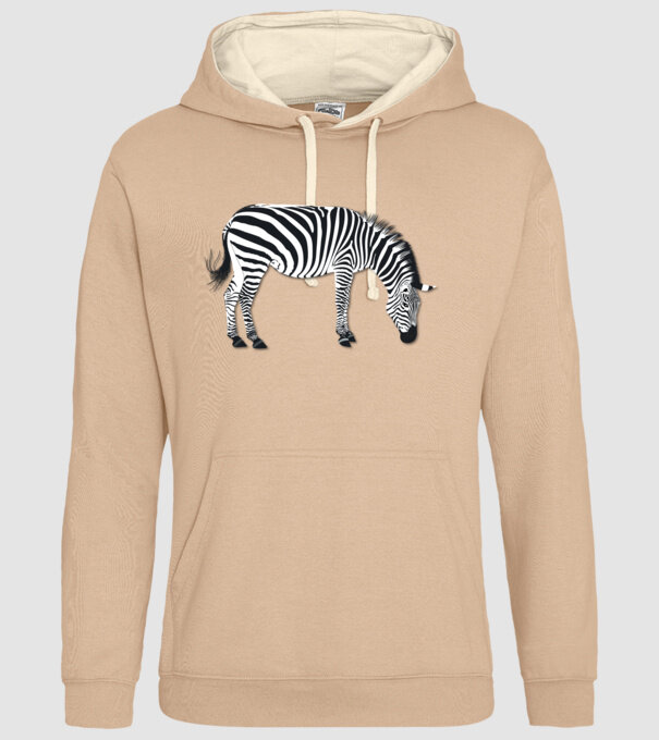 Zebră model nisipiu pe tricou