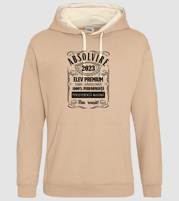 Absolvire Premium model nisipiu pe tricou