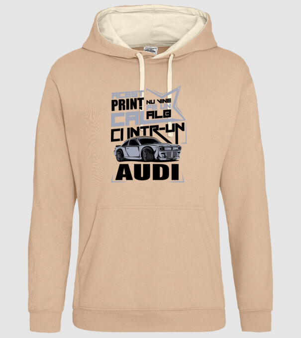 Acest prinț nu vine pe un cal alb, ci într-un Audi model nisipiu pe tricou