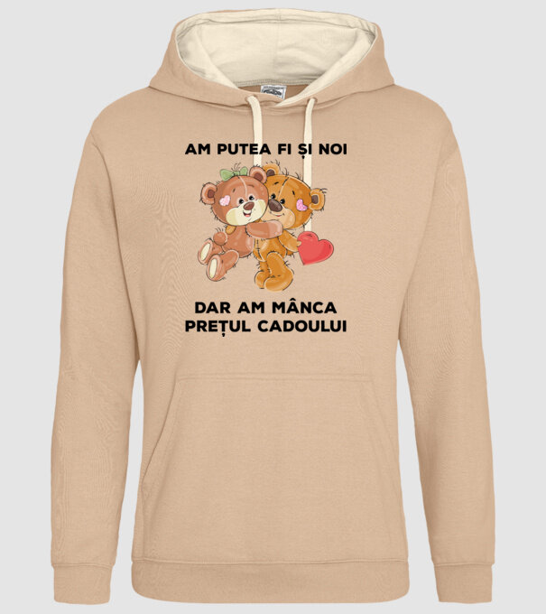 Am putea fi și noi, dar am mânca prețul cadoului model nisipiu pe tricou