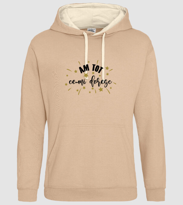 Am tot ce-mi doresc model nisipiu pe tricou
