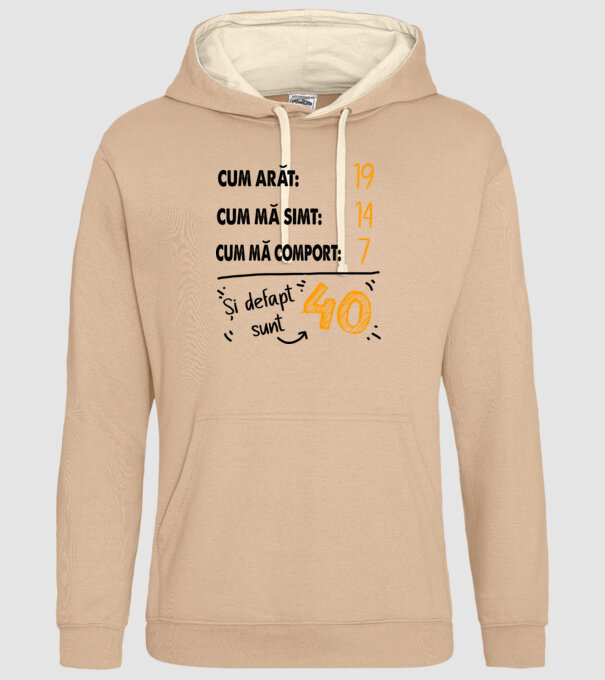 Aspect, senzație, comportament 40 Alb model nisipiu pe tricou