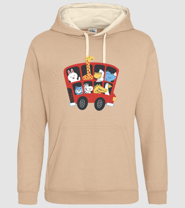 Autobuze model nisipiu pe tricou