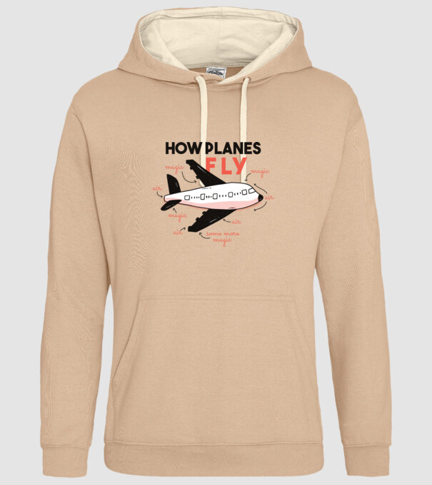 Avioane model nisipiu pe tricou