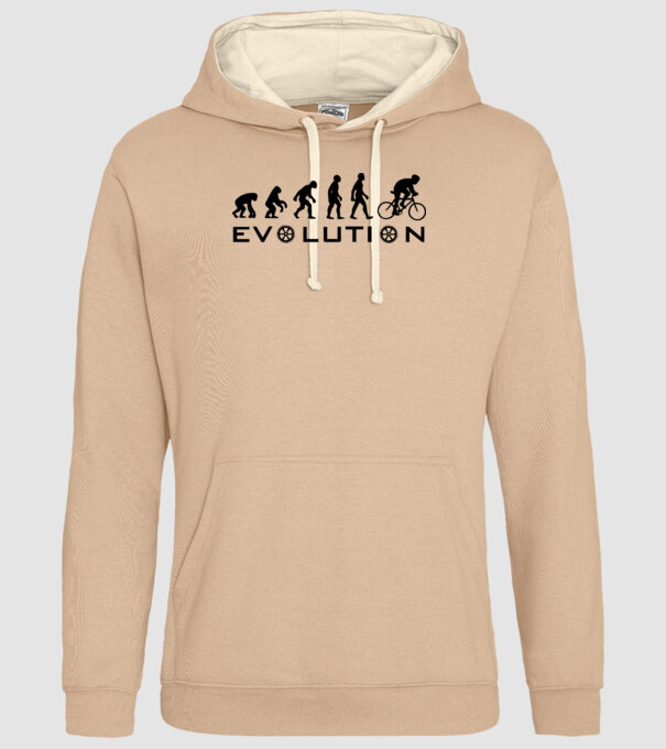 Bike evolution model nisipiu pe tricou