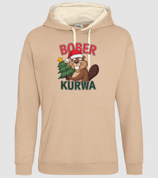 Bober kurwa Christmas model nisipiu pe tricou