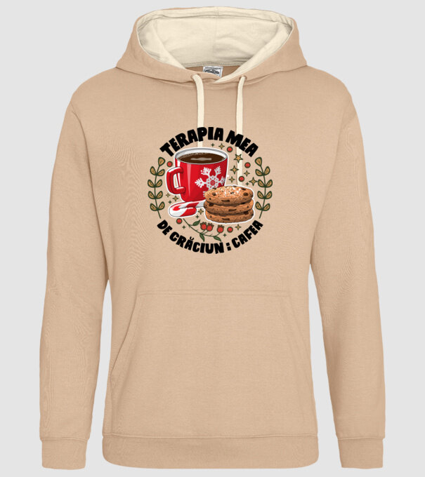 Cană de cafea de Crăciun model nisipiu pe tricou