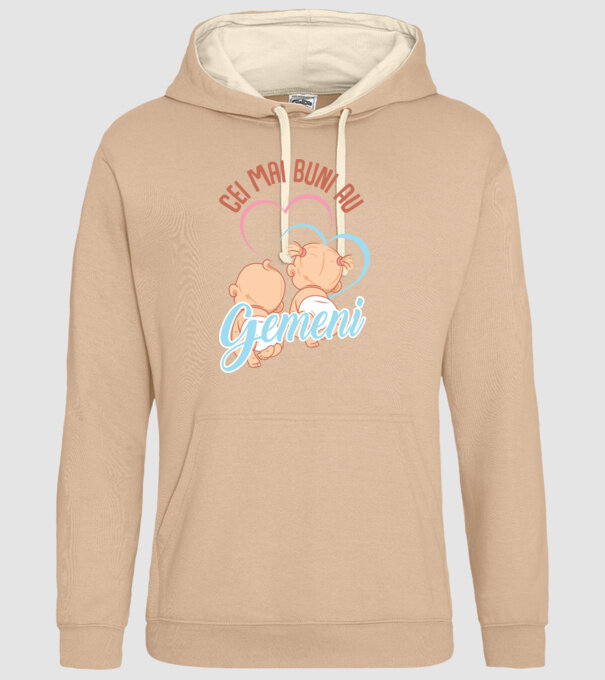 Cei mai buni au gemeni model nisipiu pe tricou