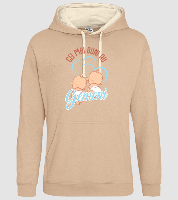 Cei mai buni au gemeni model nisipiu pe tricou