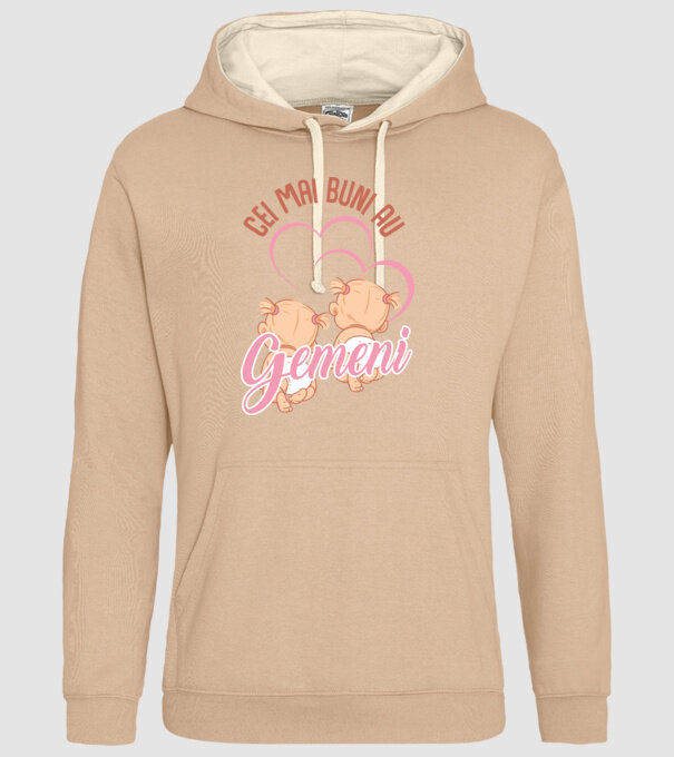Cei mai buni au gemeni model nisipiu pe tricou
