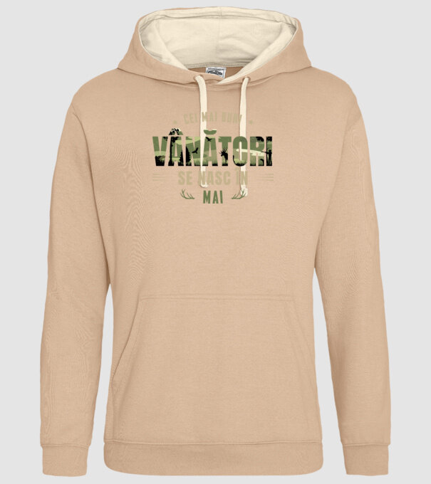 Cei mai buni vânători se nasc în mai model nisipiu pe tricou