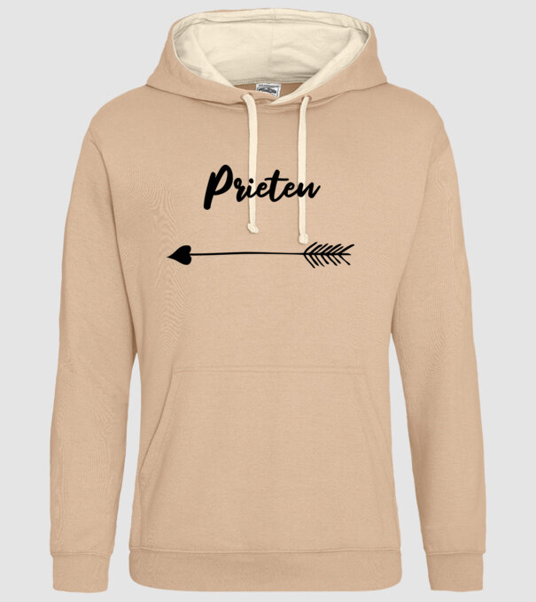 prieten model nisipiu pe tricou