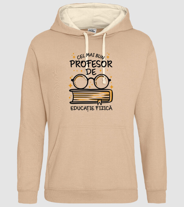 Cel mai profesor educație fizică model nisipiu pe tricou