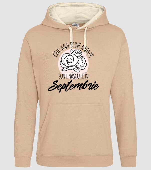 Cele mai bune mame sunt născute Septembrie model nisipiu pe tricou
