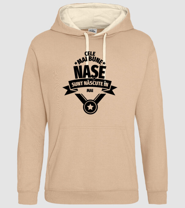 Cele mai bune nașe sunt născute în mai. model nisipiu pe tricou