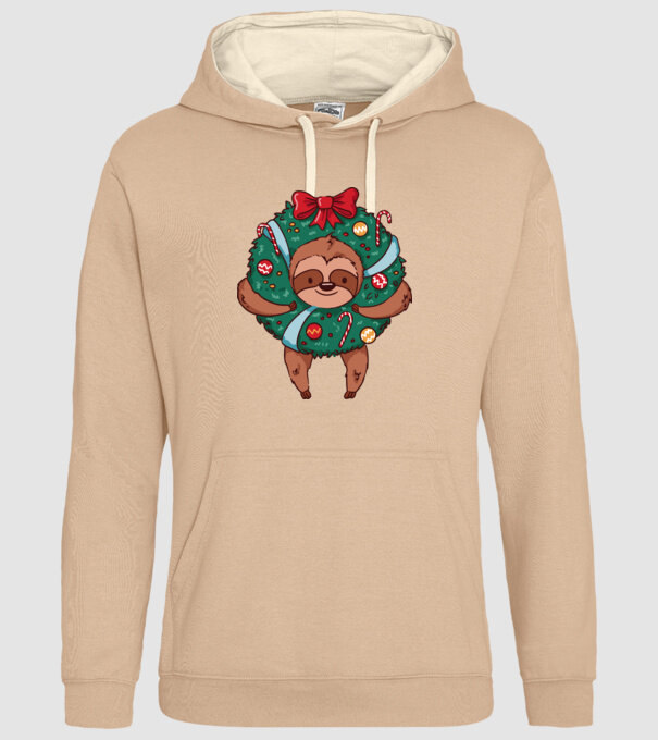 Christmas model nisipiu pe tricou