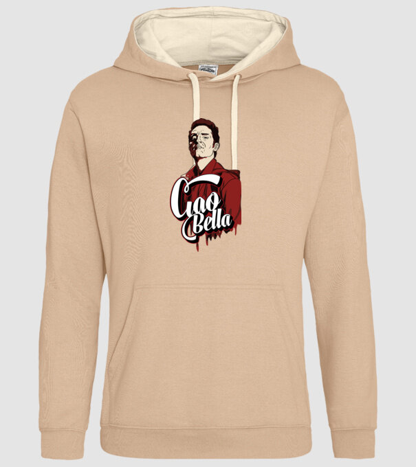 ciao bella berlin model nisipiu pe tricou