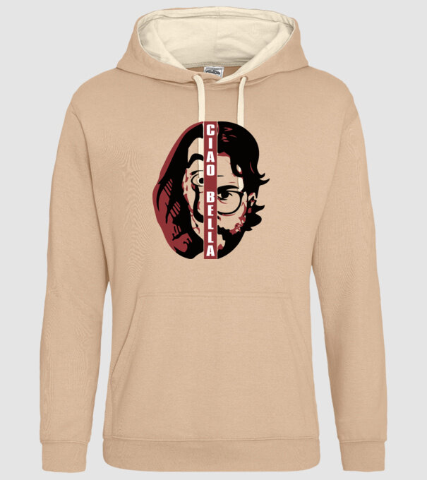 ciao bella professor model nisipiu pe tricou