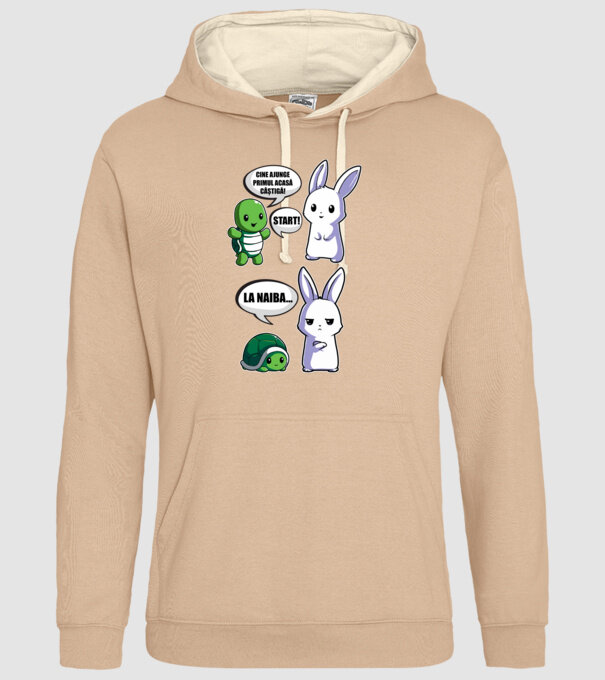 cine ajunge primul acasă câștigă! - start! - la naiba... model nisipiu pe tricou