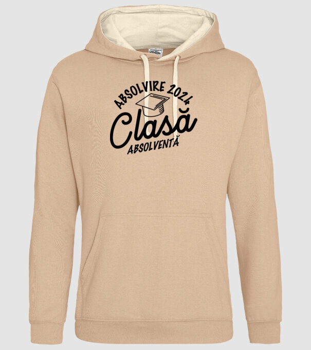 Clasă absolventă model nisipiu pe tricou