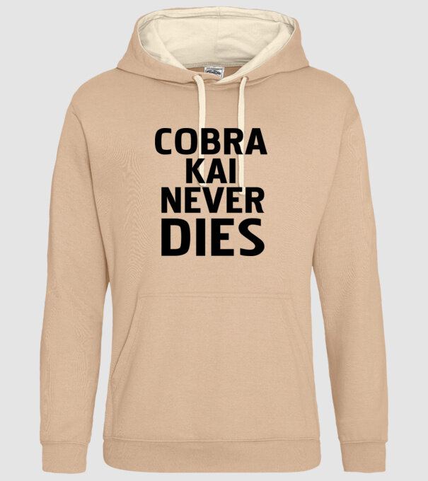 cobra kai never dies model nisipiu pe tricou