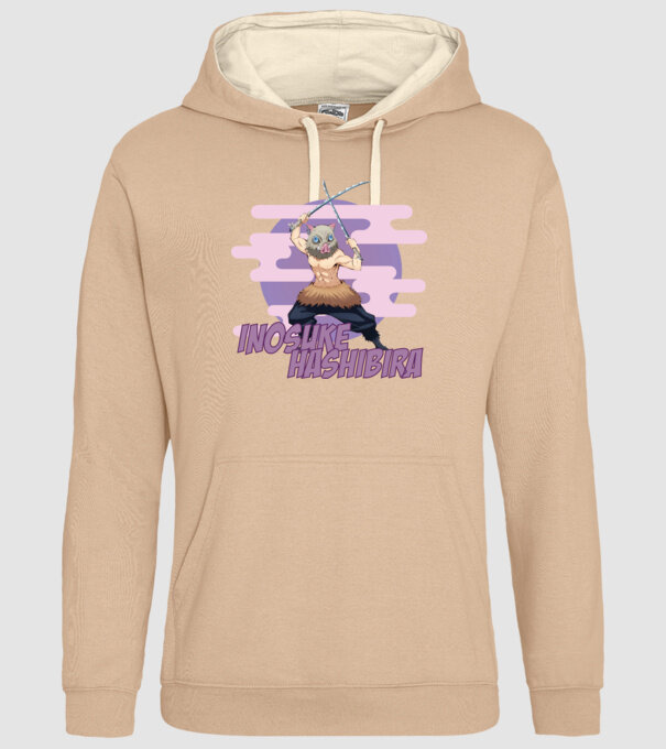 Demon Slayer Inosuke model nisipiu pe tricou