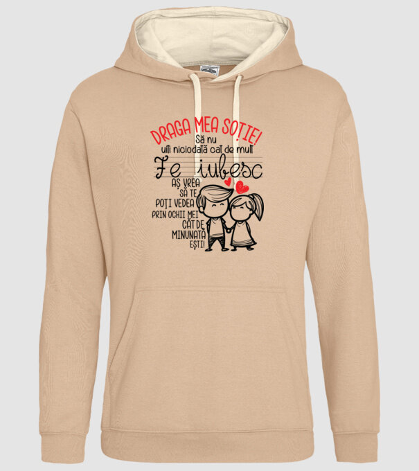 dragul meu soț javitott2411 model nisipiu pe tricou
