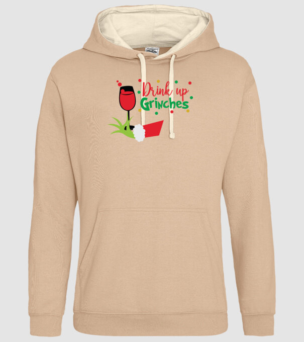 Drink up Grinches model nisipiu pe tricou