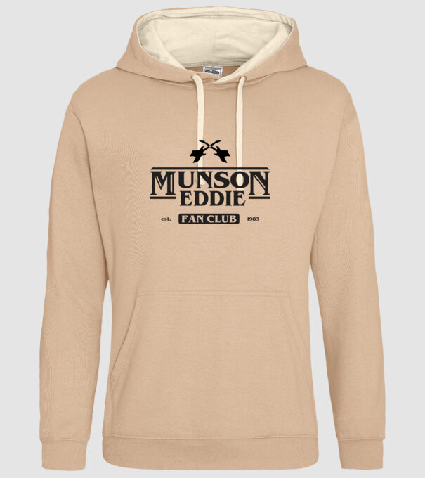 eddie munson fan club model nisipiu pe tricou