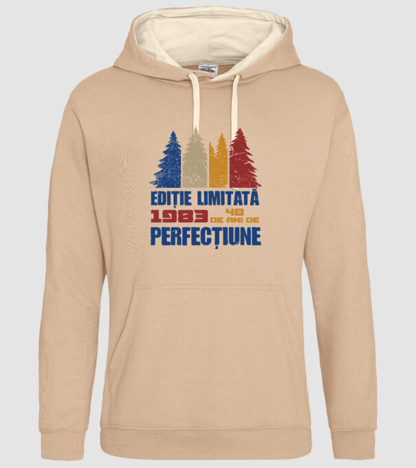 Ediție limitată 1983 - 40 de ani de perfecțiune model nisipiu pe tricou