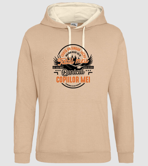 Există un singur lucru mai bun decât să fii tatăl meu, cel mai bun este că ești bunicul copiilor mei - îți mulțumesc că exiști p model nisipiu pe tricou
