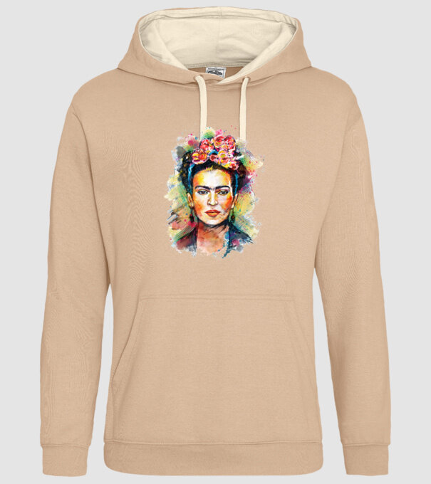 Frida Kahlo model nisipiu pe tricou