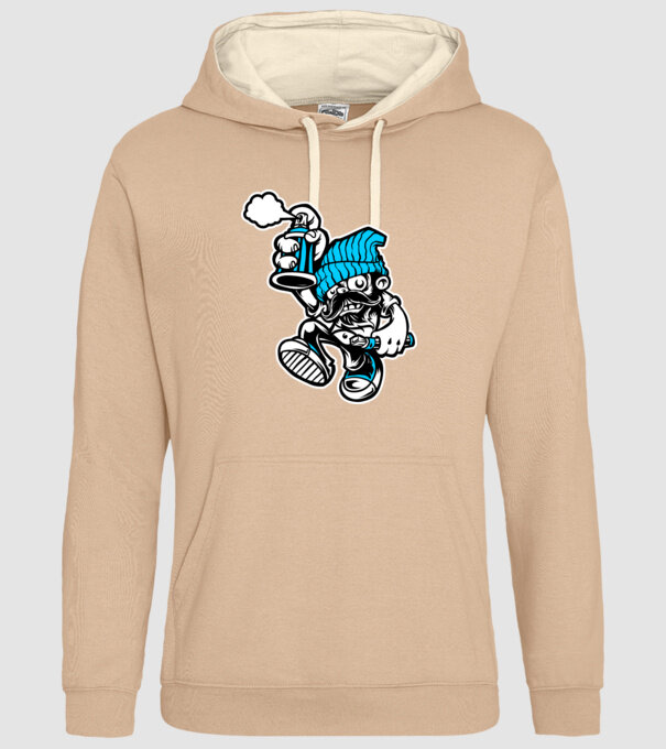 Graffiti model nisipiu pe tricou