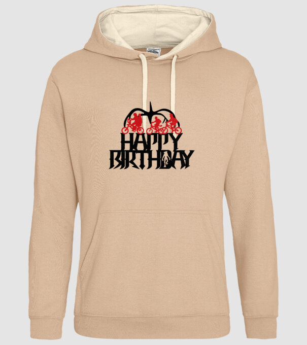 happy birthday stranger things model nisipiu pe tricou